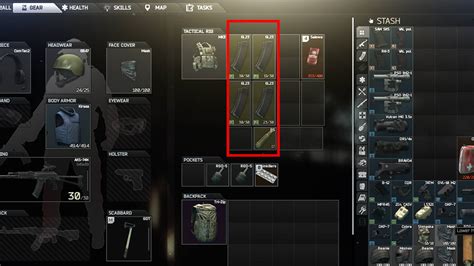 Then I place the mag at the bottom to the side of the column of ammo. . Tarkov split ammo stack